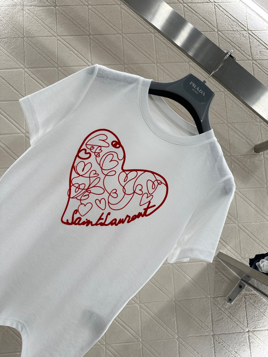 26SS Neues Buchstaben-T-Shirt