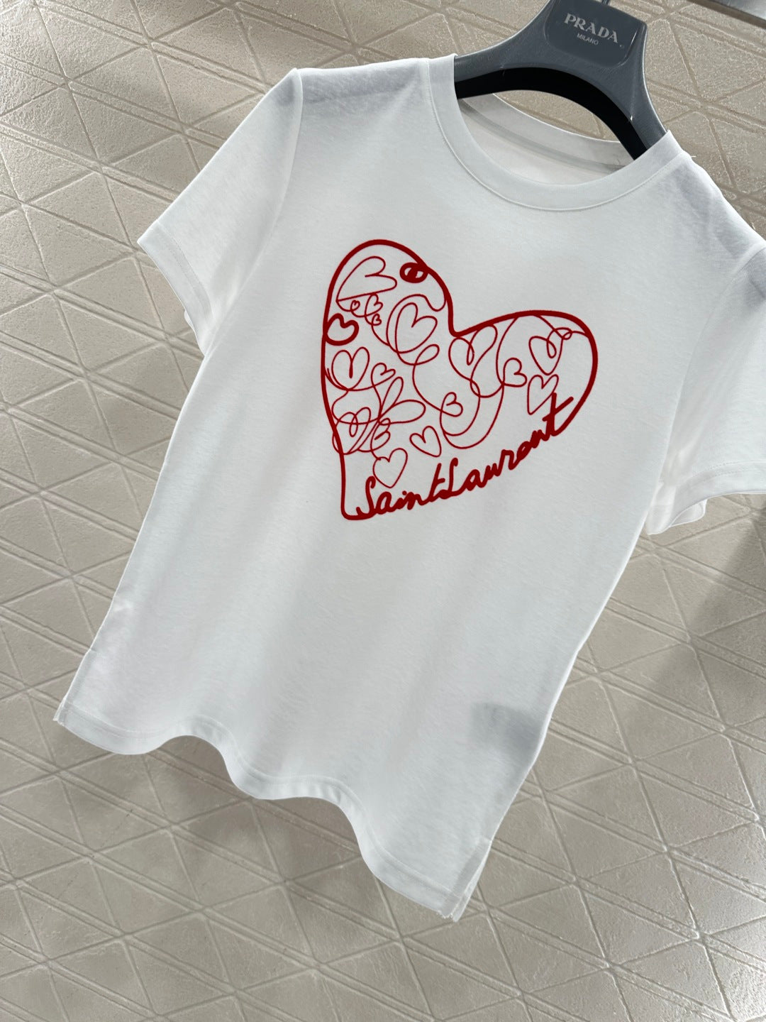 26SS Neues Buchstaben-T-Shirt