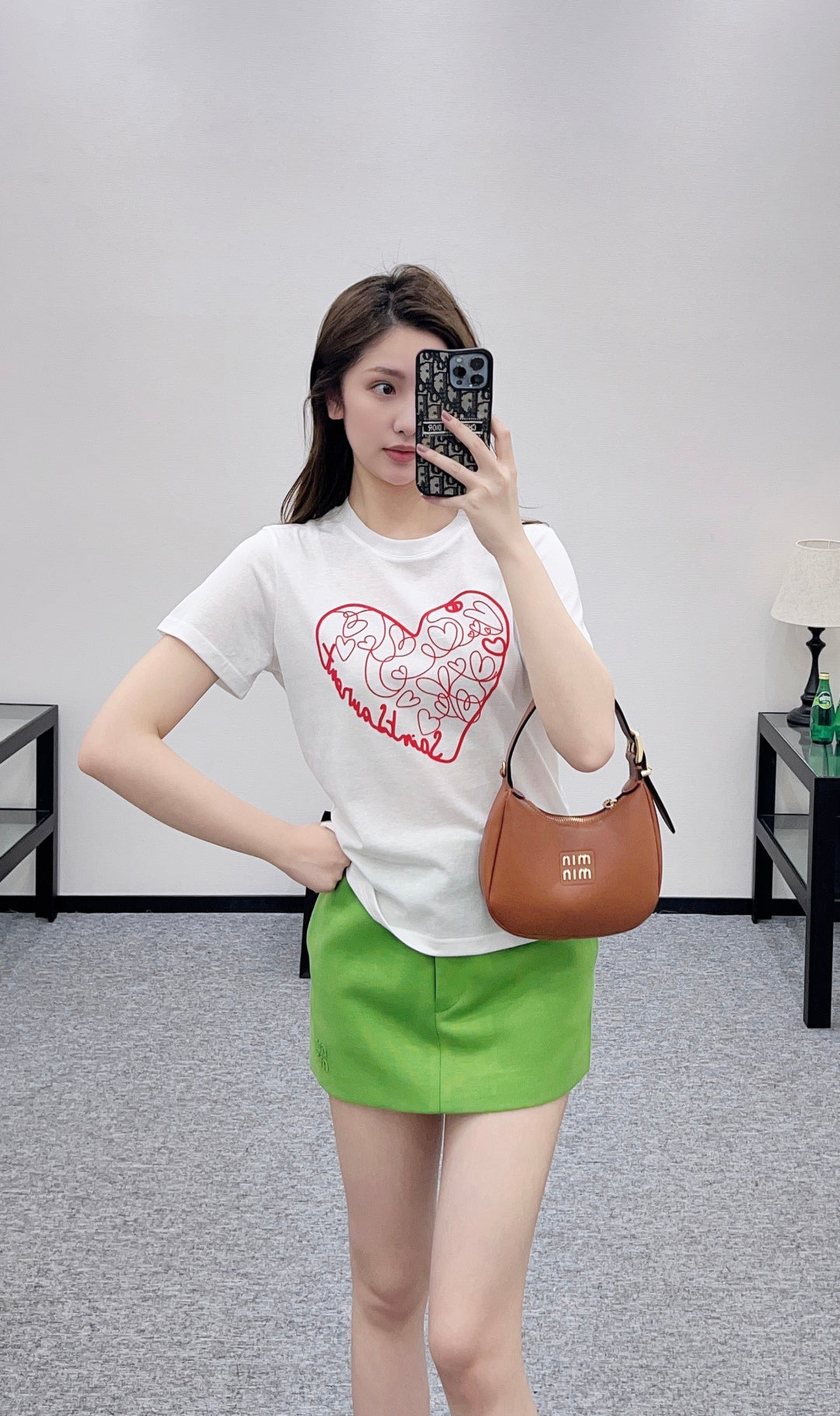 26SS Neues Buchstaben-T-Shirt