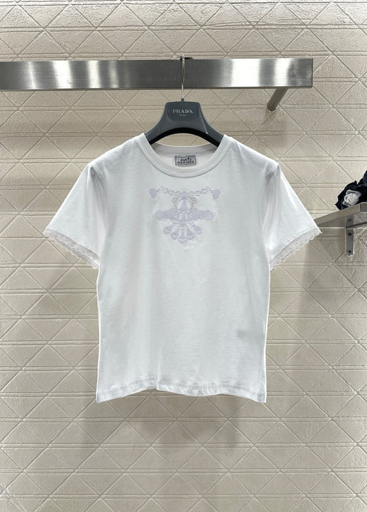26SS NEW Embroidered T-shirt