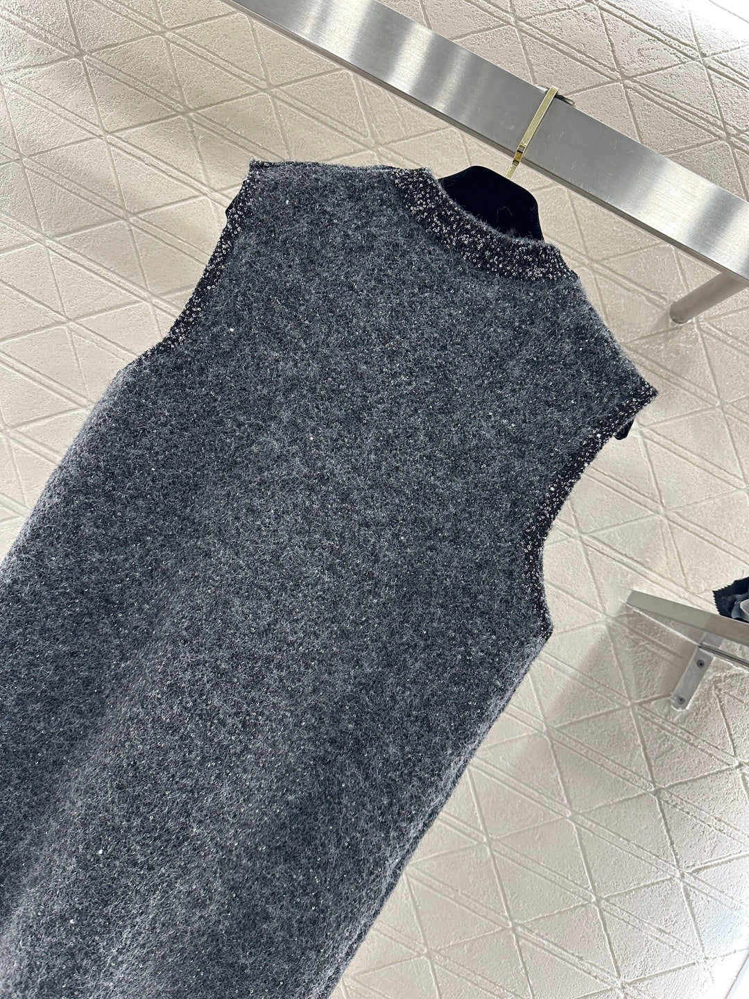 26SS NEW Knitted vest dress