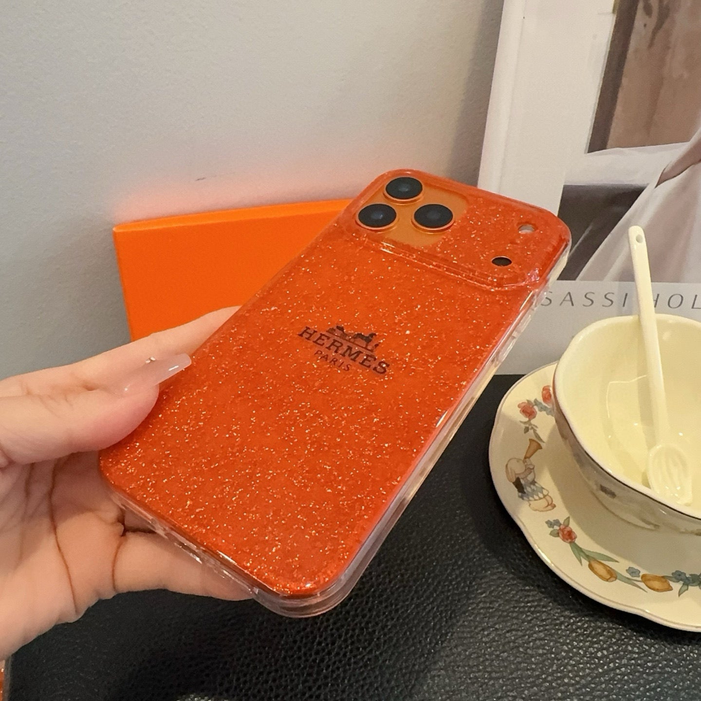 26SS New Xingyu Orange Series Handyhülle