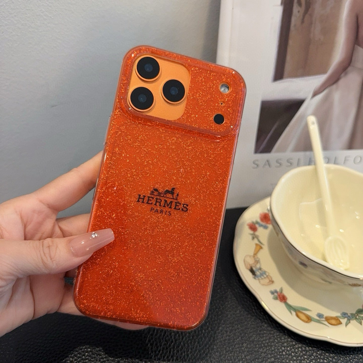26SS New Xingyu Orange Series Handyhülle