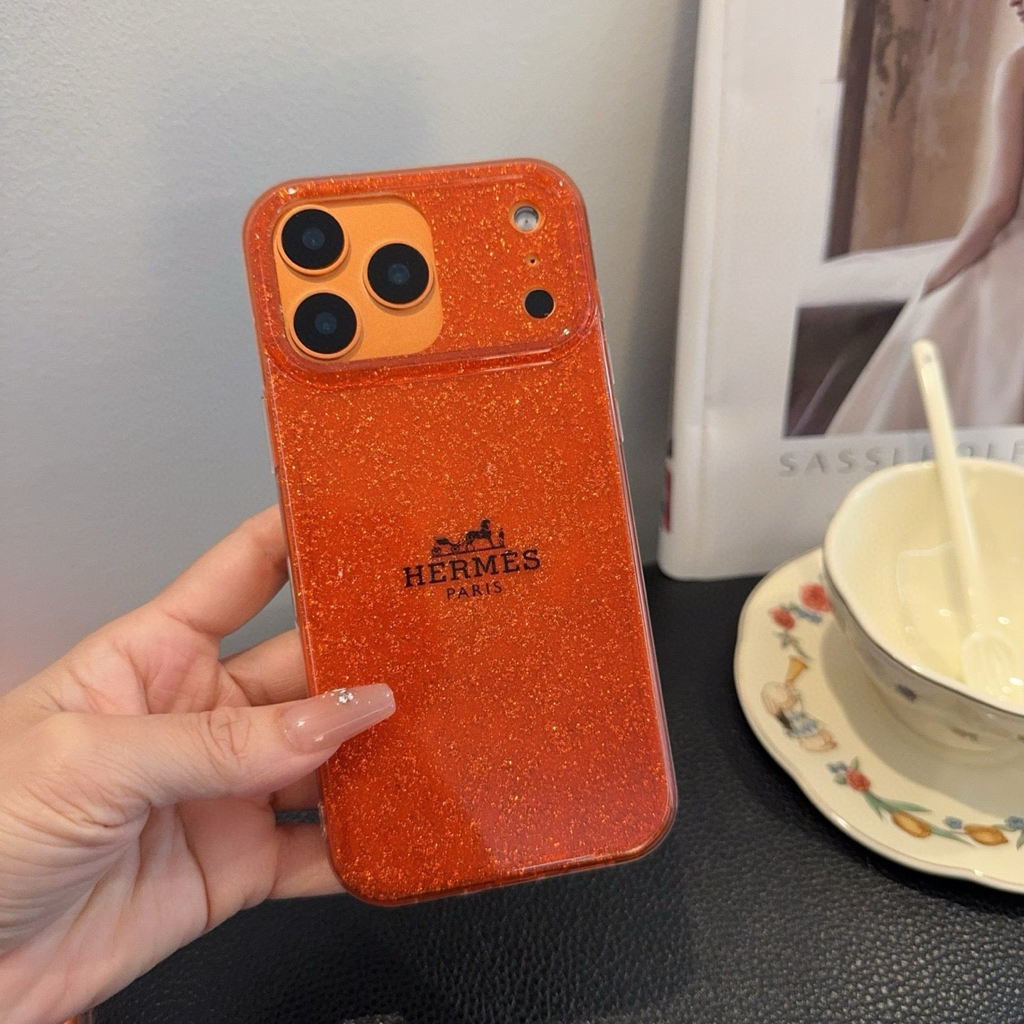 26SS New Xingyu Orange Series Handyhülle