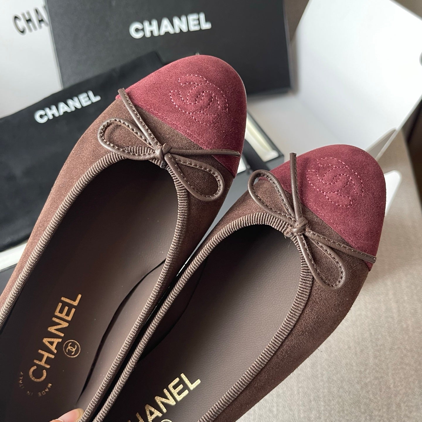 🔥HEISS🔥Höchste Qualität🔥26SS NEUE Klassische Schleifen-Ballerinas