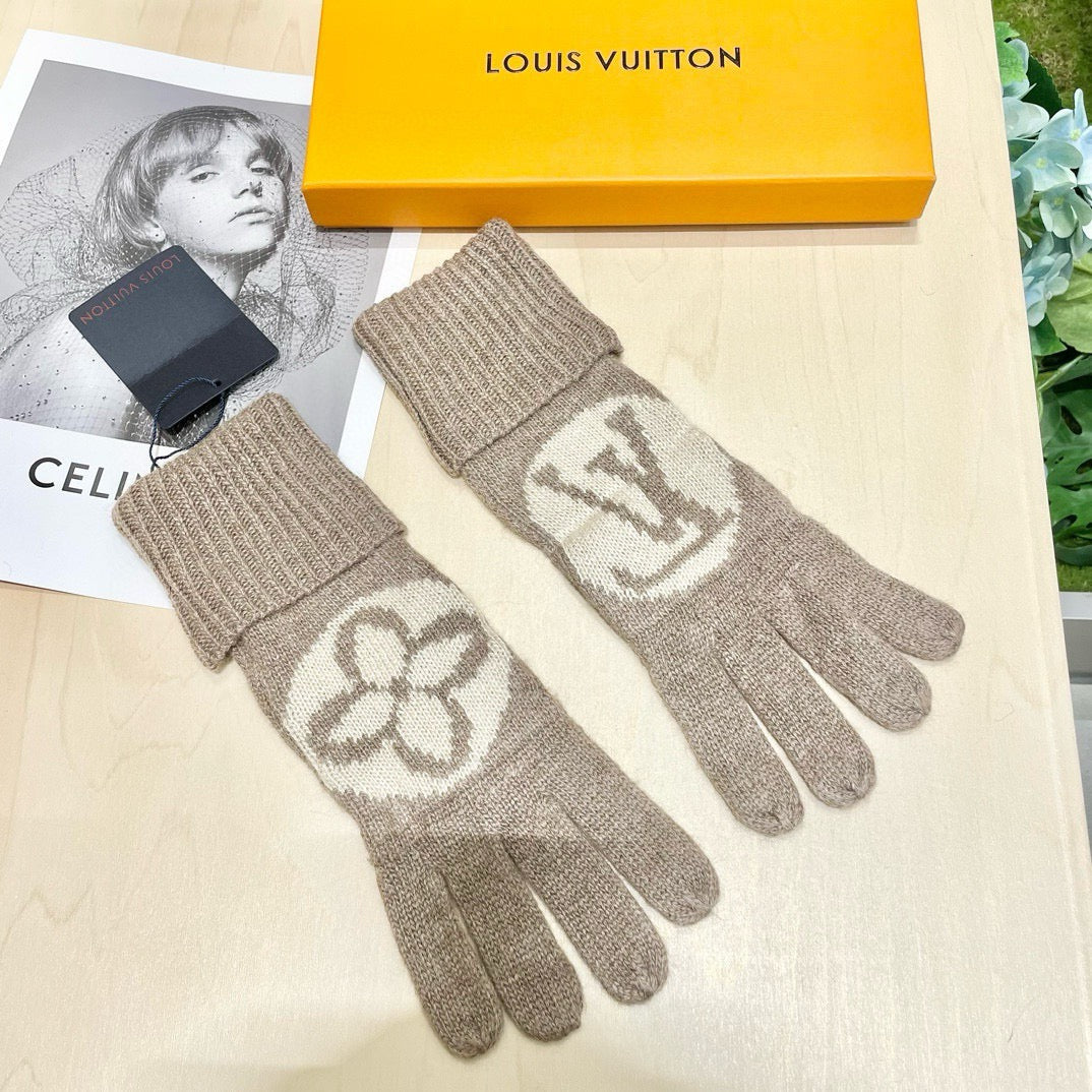 26SS NEU Louis Neue Herbst- und Winter-Wollstrickhandschuhe