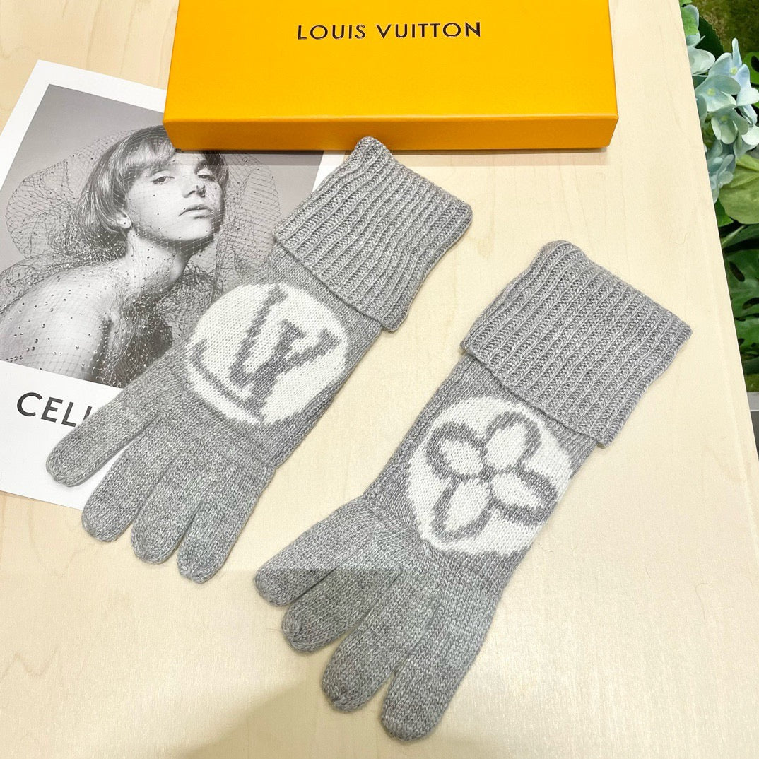 26SS Neue Herbst- und Winter-Strickhandschuhe aus Wolle