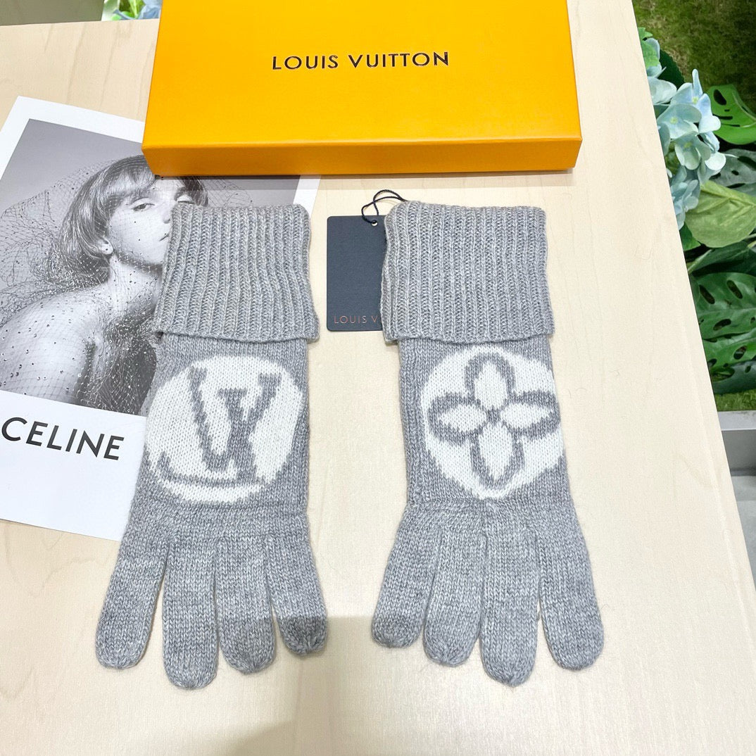 26SS Neue Herbst- und Winter-Strickhandschuhe aus Wolle