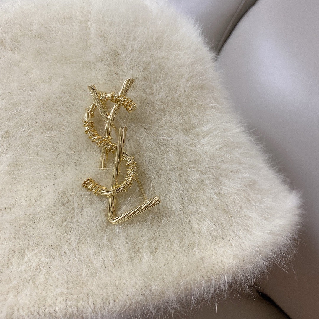 26SS NUEVO Broche de Moda para Damas