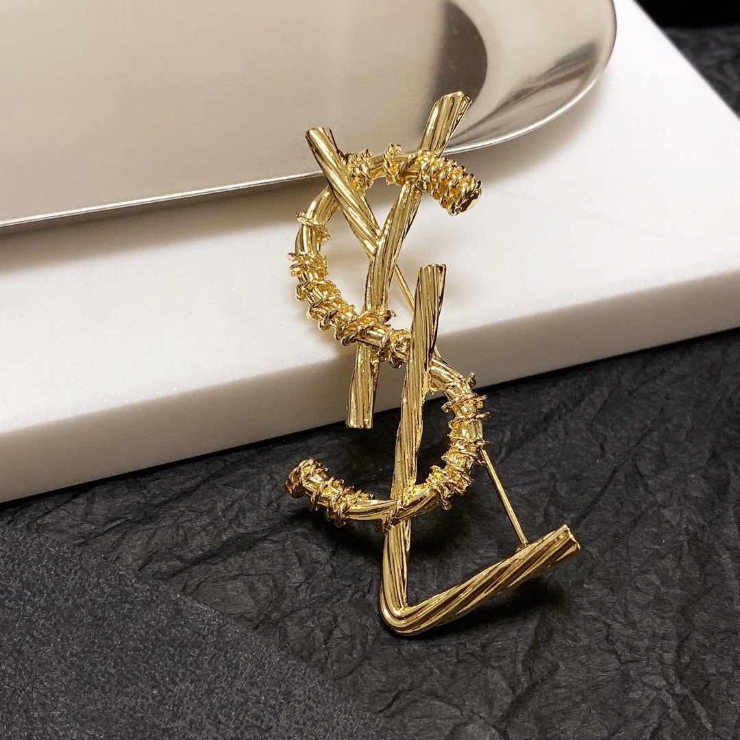 26SS NUEVO Broche de Moda para Damas