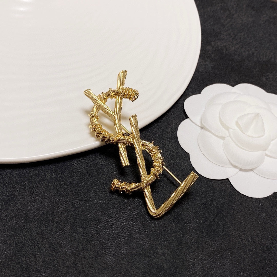 26SS NUEVO Broche de Moda para Damas