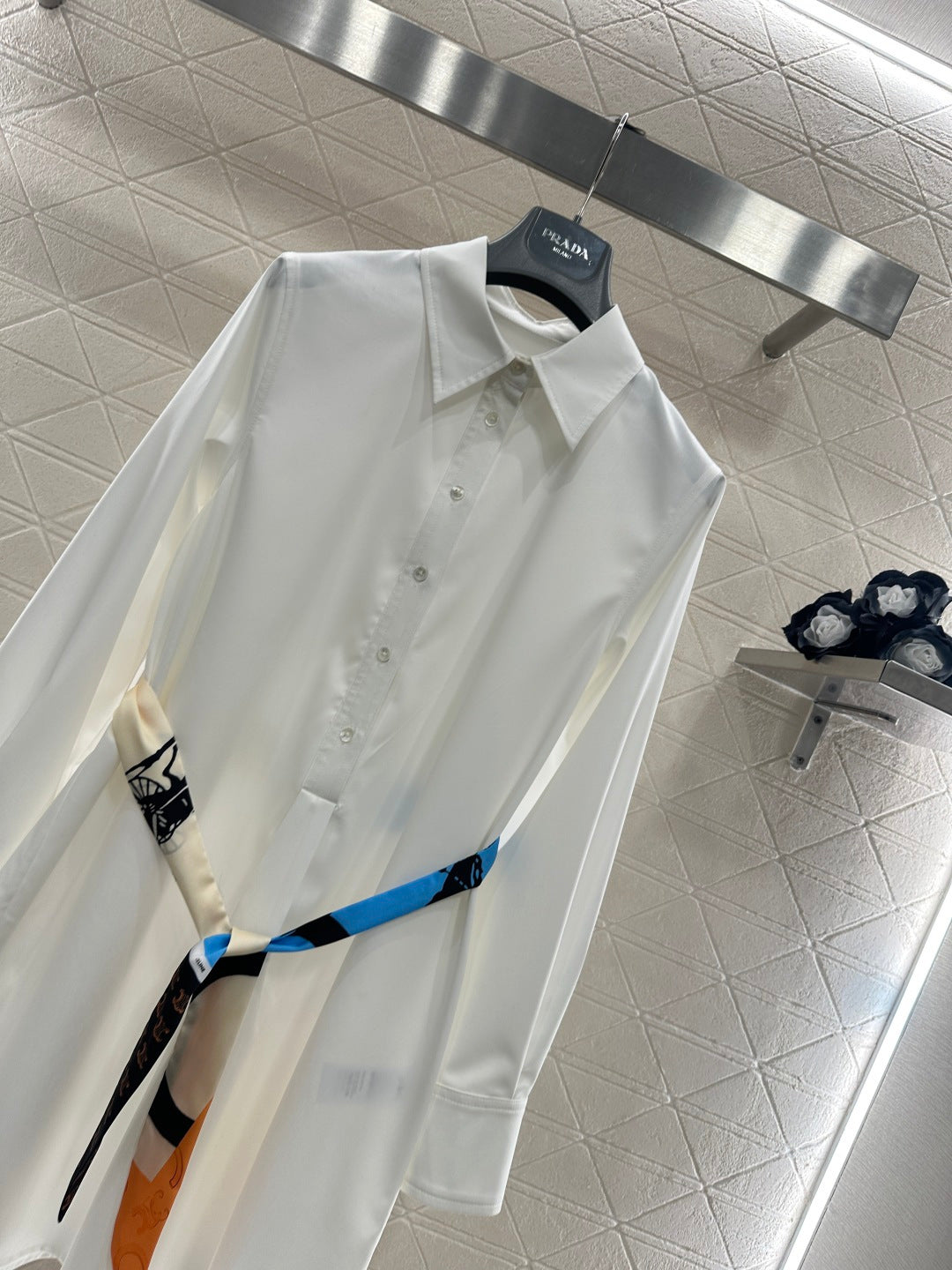 26SS NEW Belted shirt dress