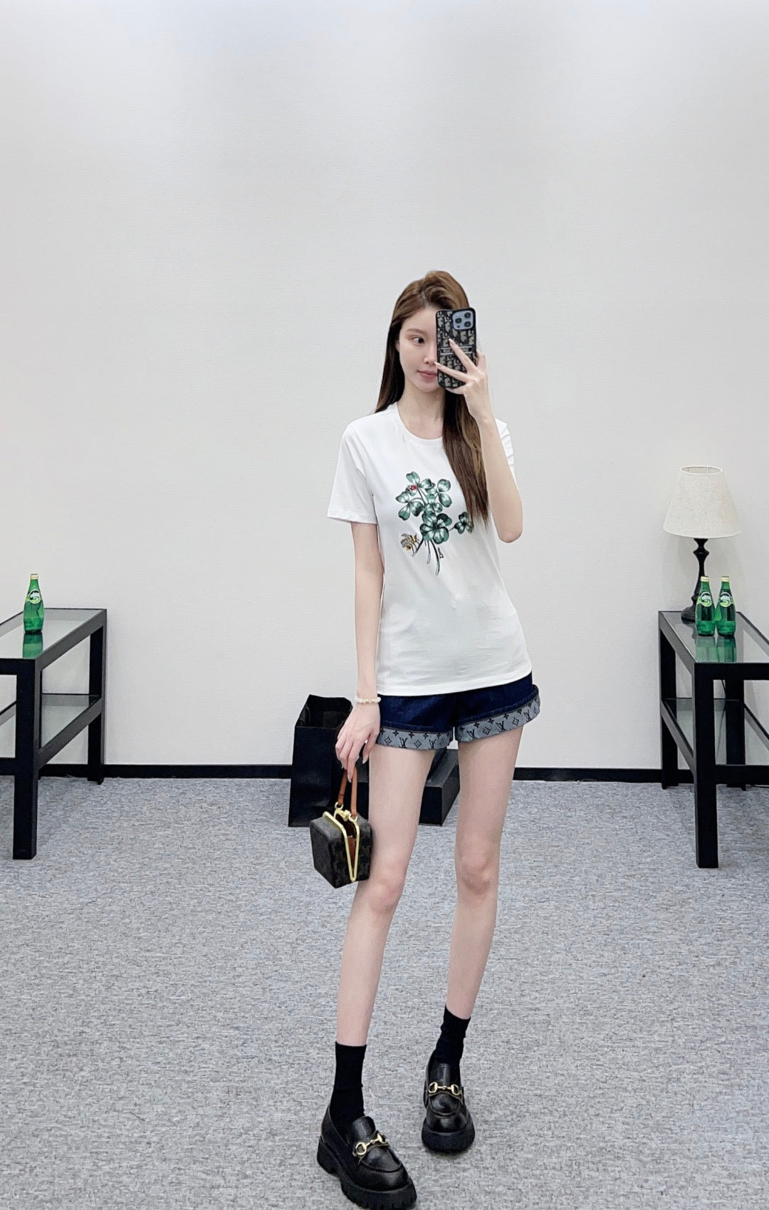 26SS NEUES Glücksklee T-Shirt