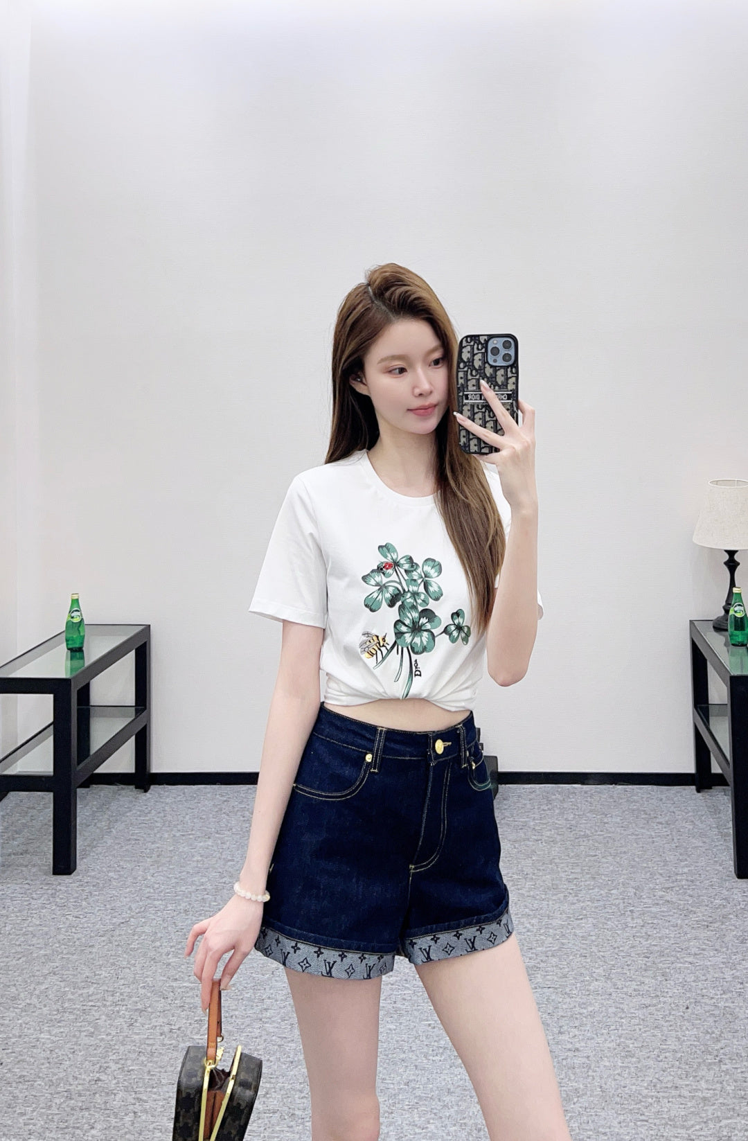 26SS NEUES Glücksklee T-Shirt