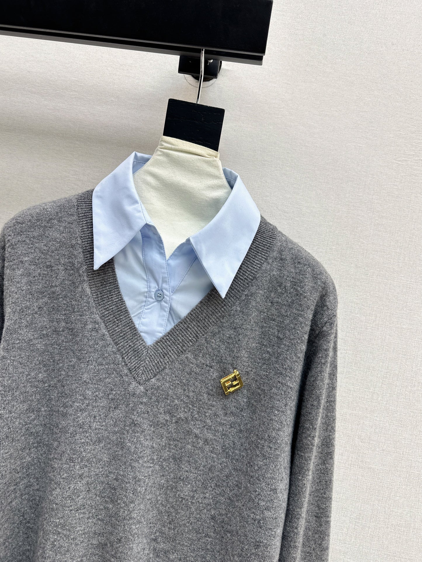 26SS NEW 2in1 knit shirt