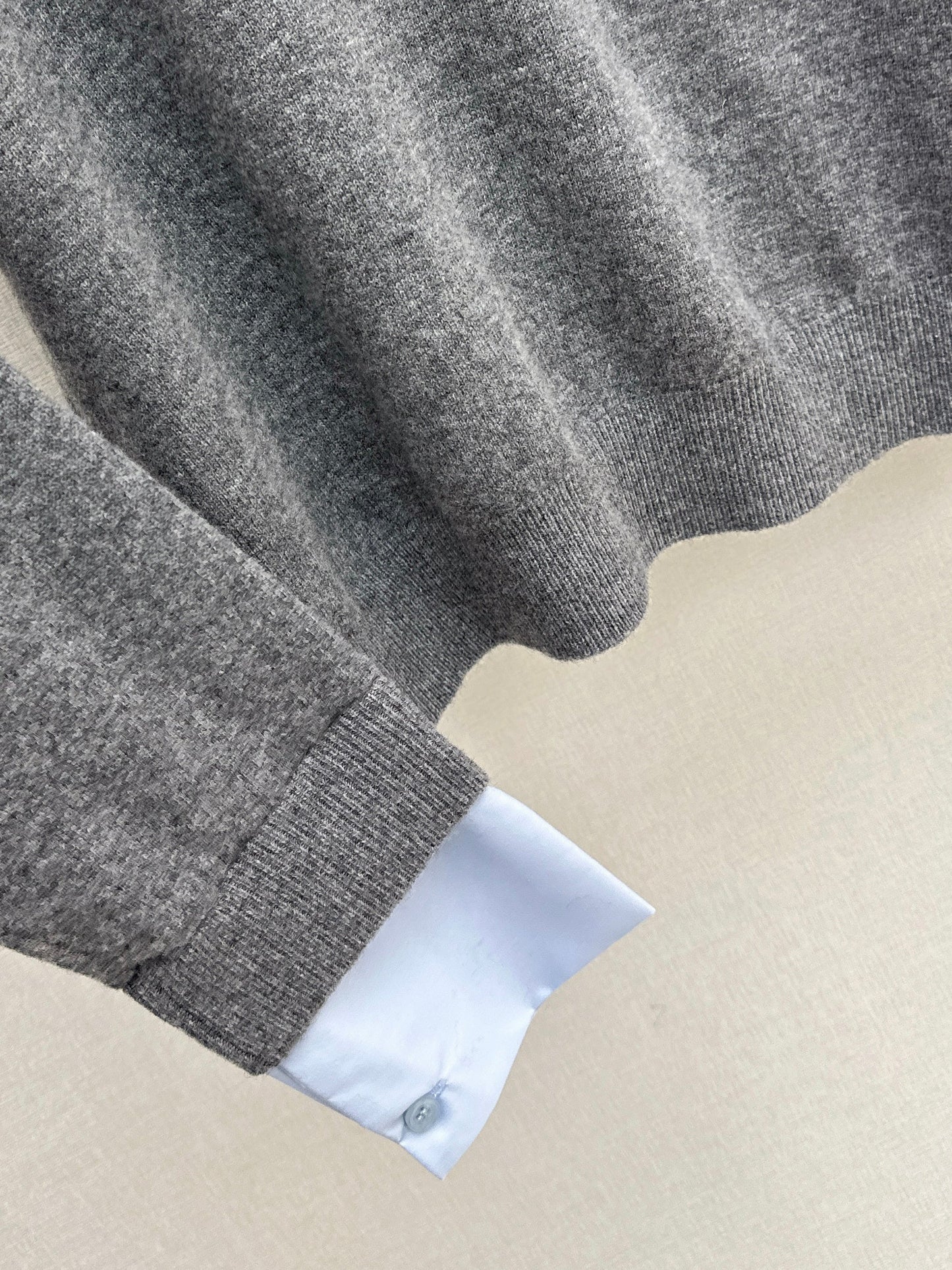 26SS NEW 2in1 knit shirt