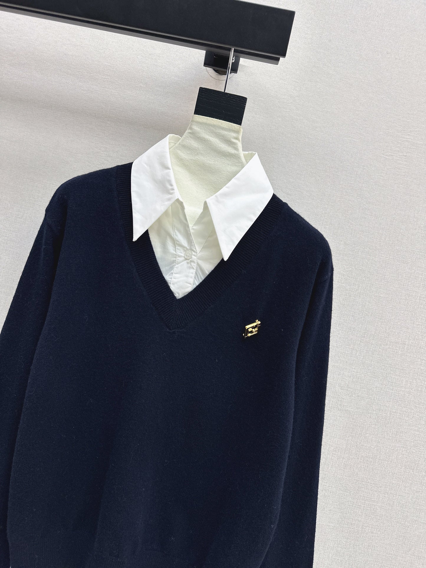 26SS NEW 2in1 knit shirt