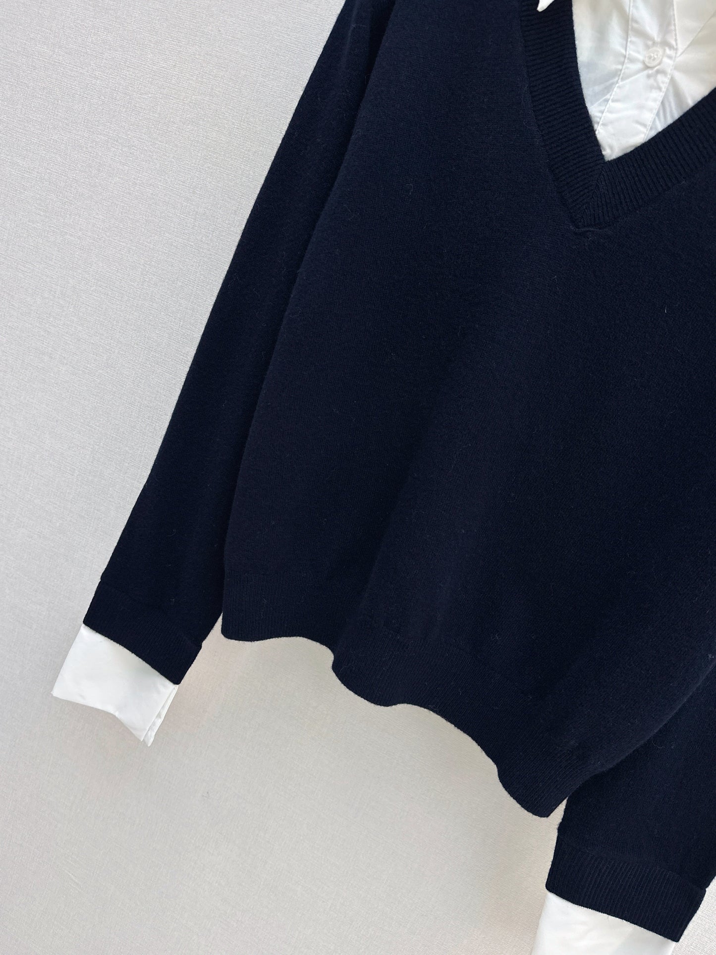26SS NEW 2in1 knit shirt