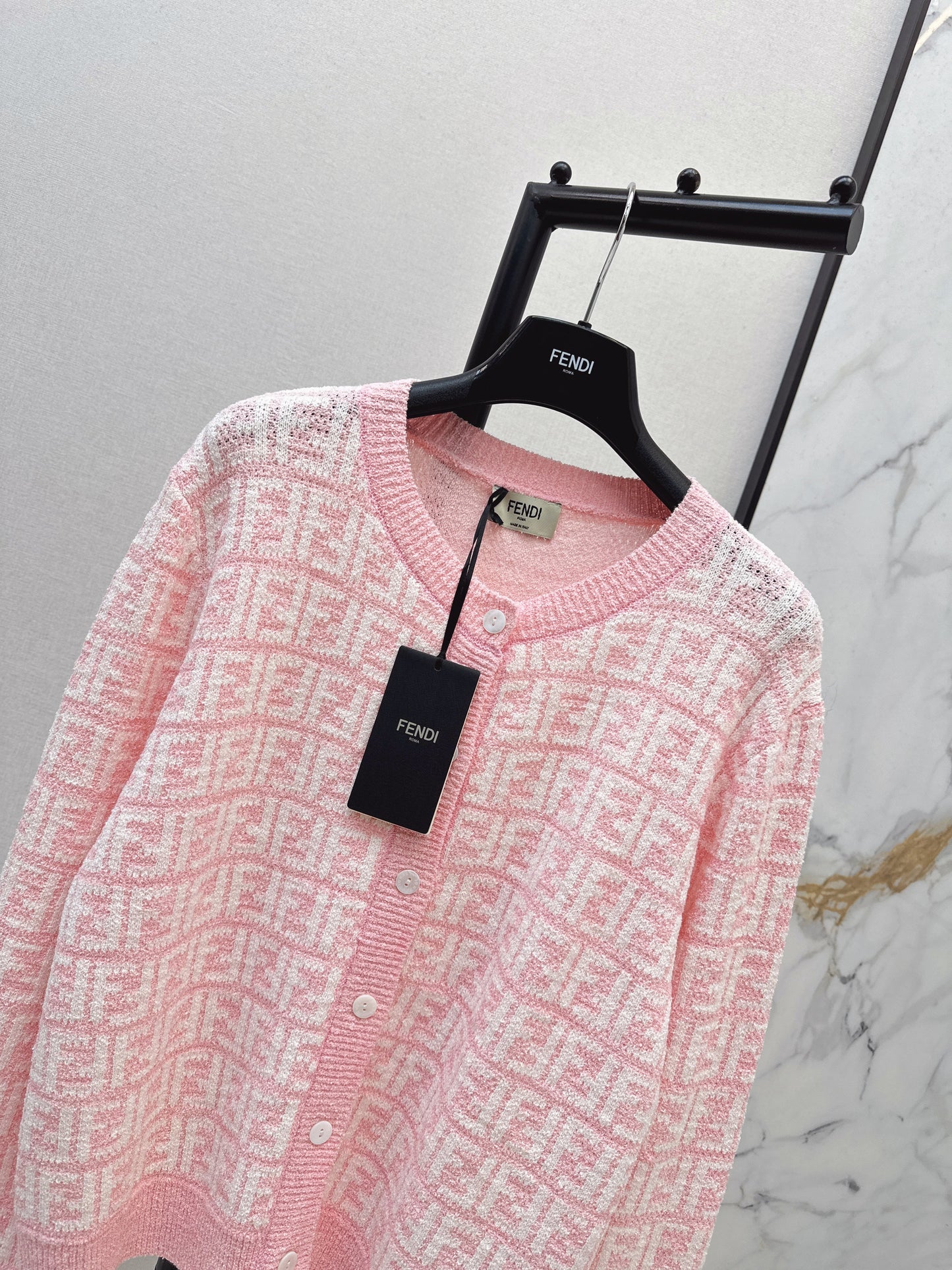 26SS NEW jacquard knit cardigan
