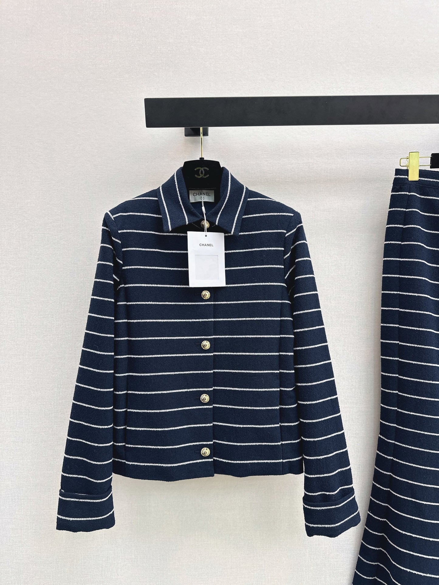 26SS NEUE Streifenjacke