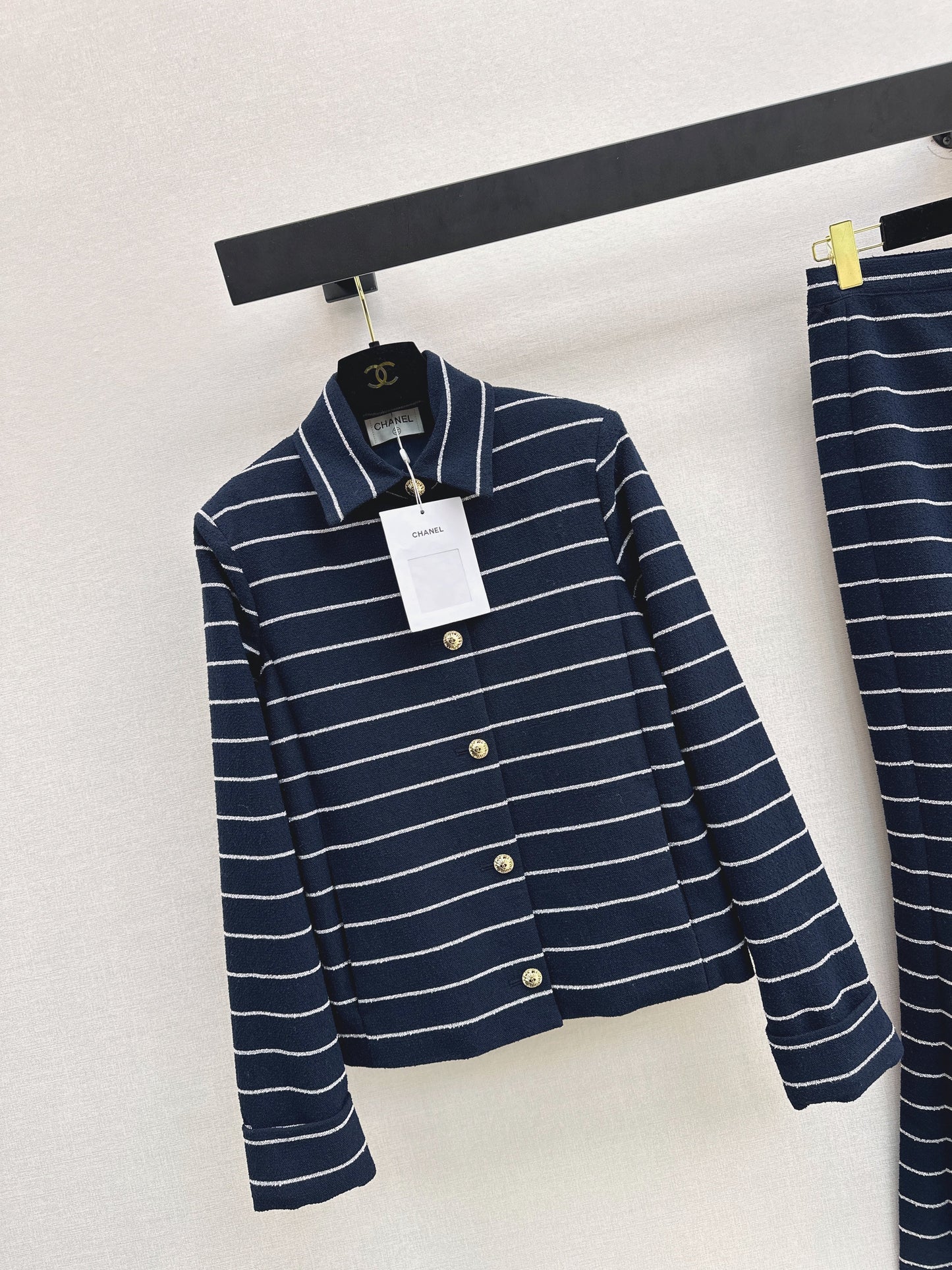 26SS NEUE Streifenjacke