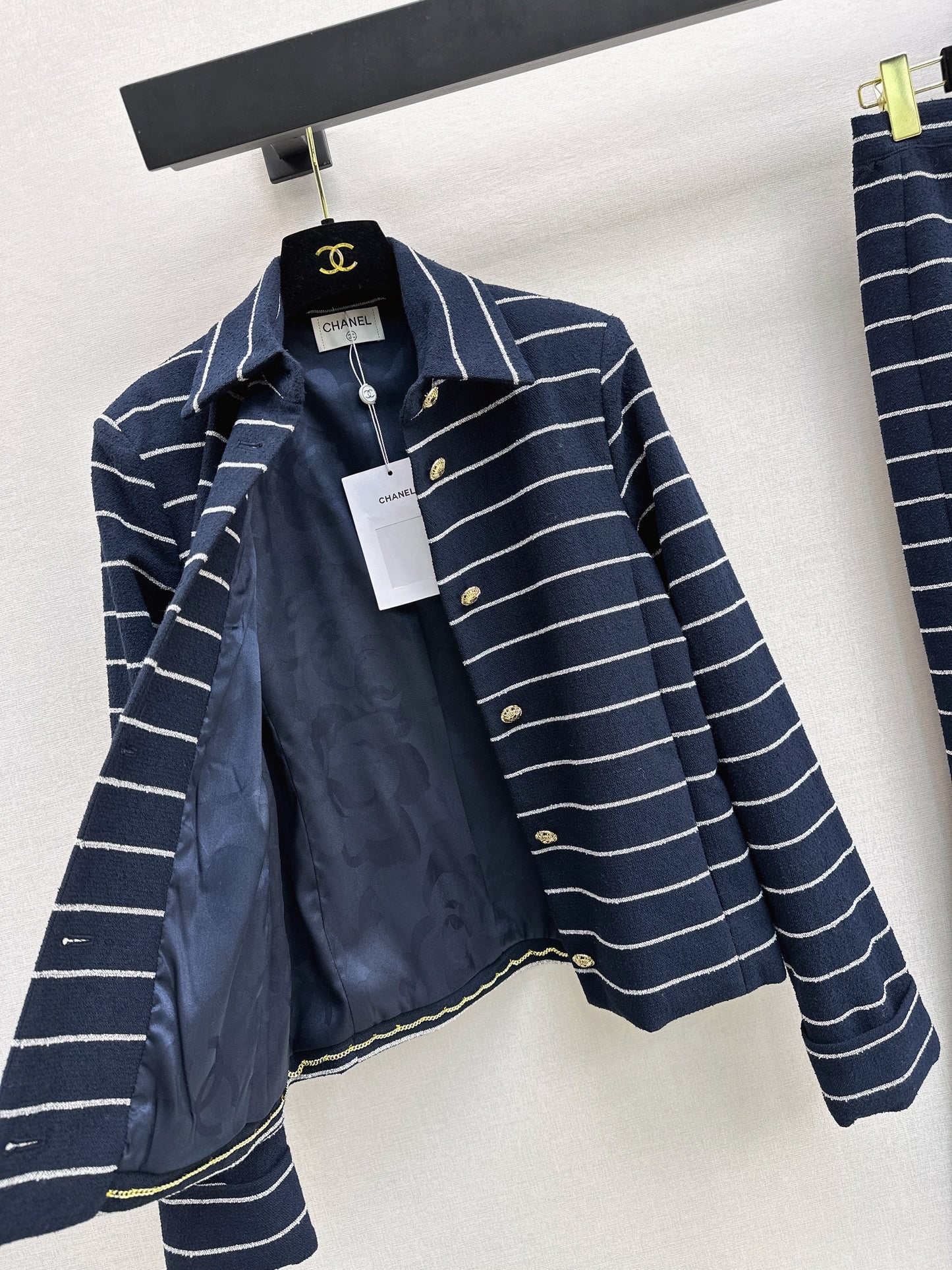 26SS NEUE Streifenjacke
