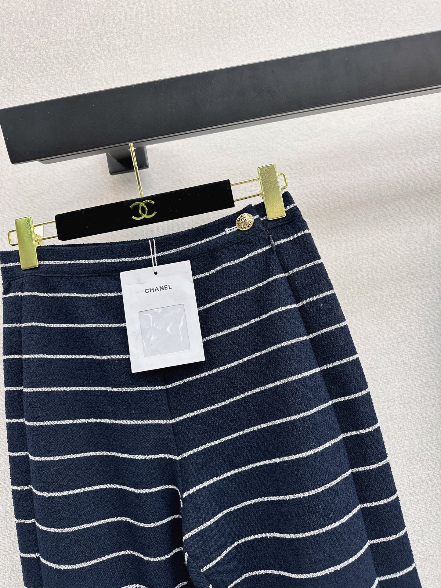 26SS NEW stripe flared pants