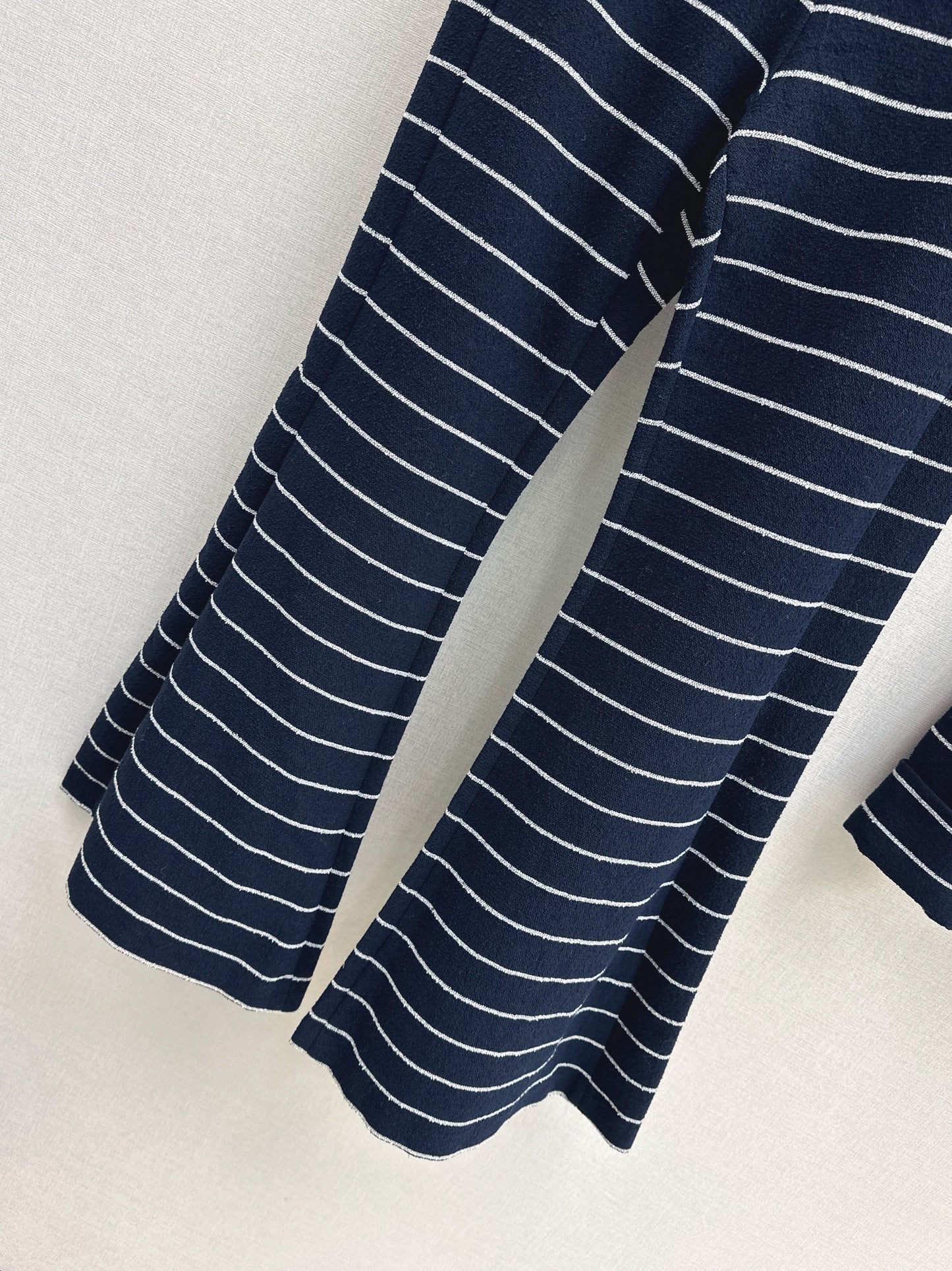 26SS NEW stripe flared pants