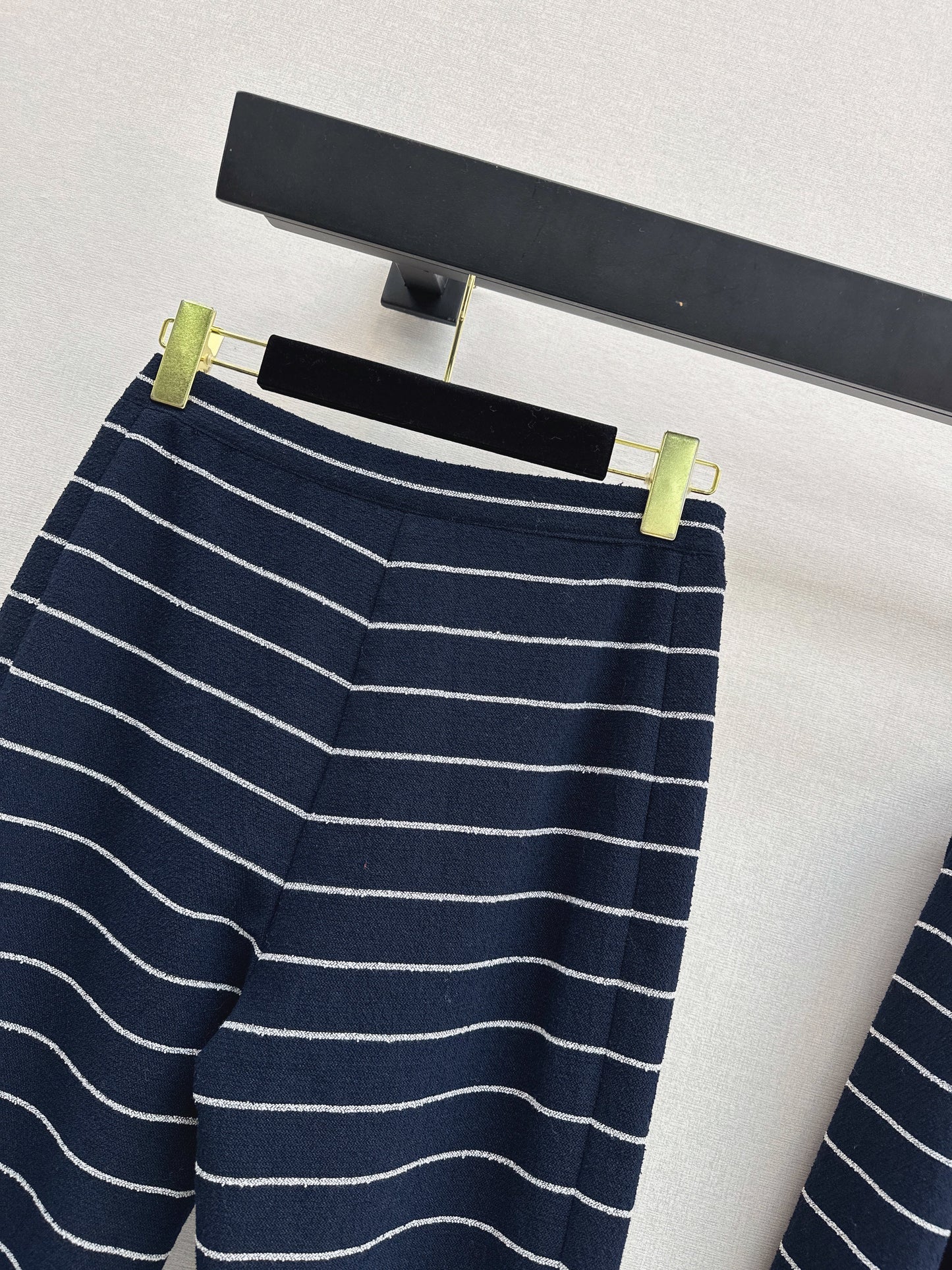 26SS NEW stripe flared pants