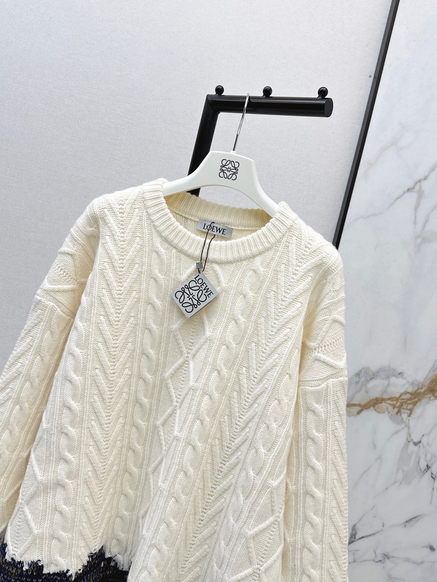 26SS NEW color block sweater