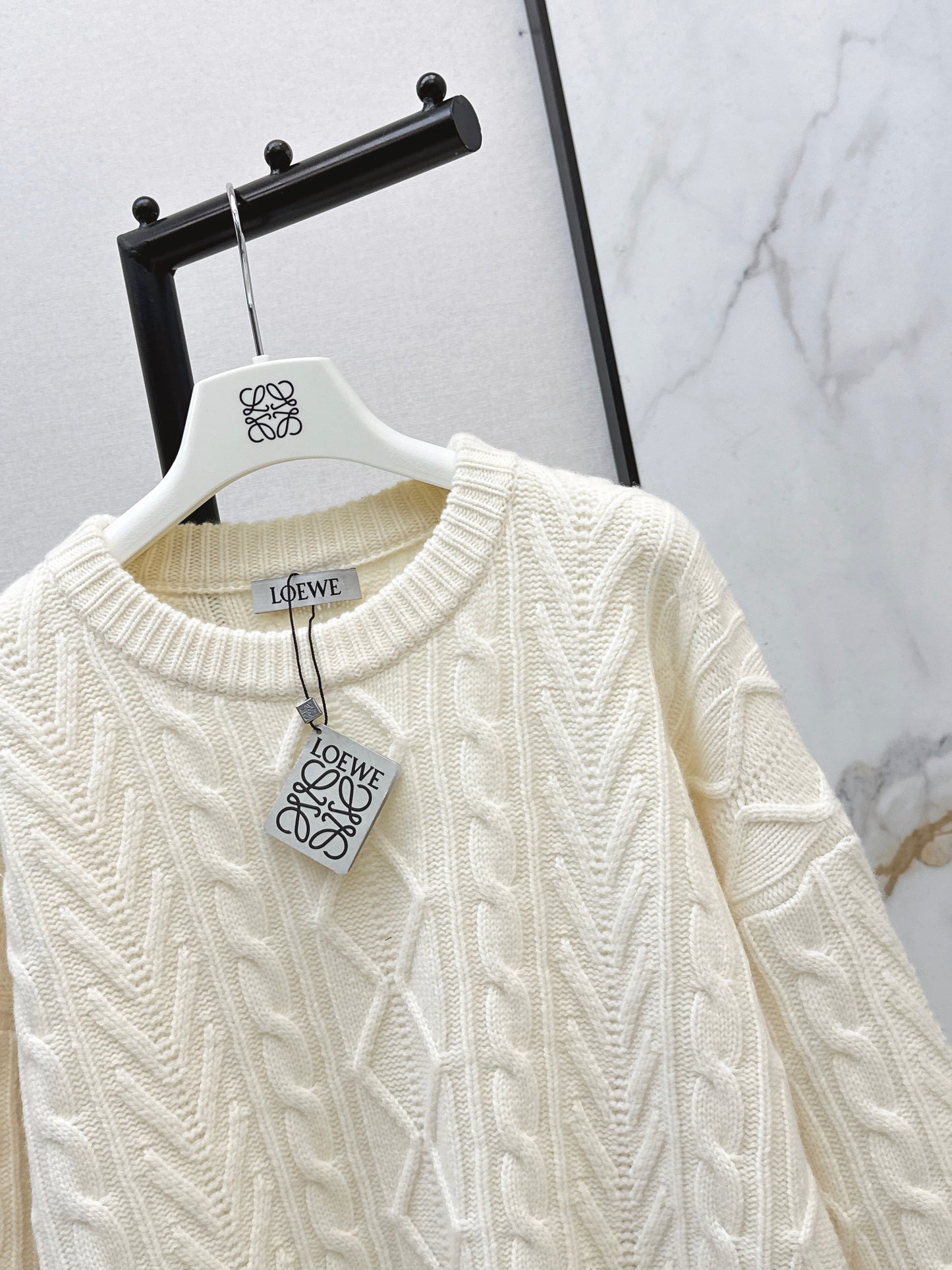 26SS NEW color block sweater