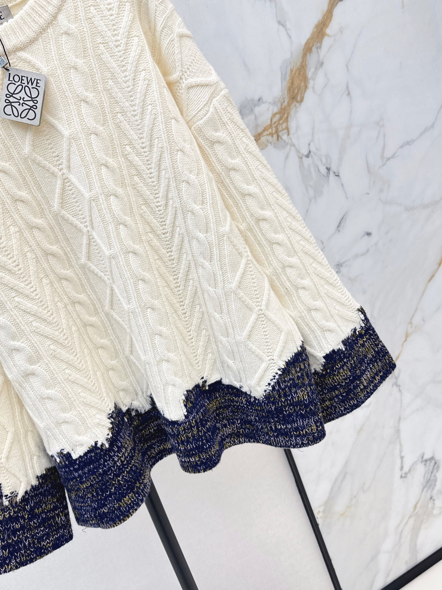 26SS NEW color block sweater