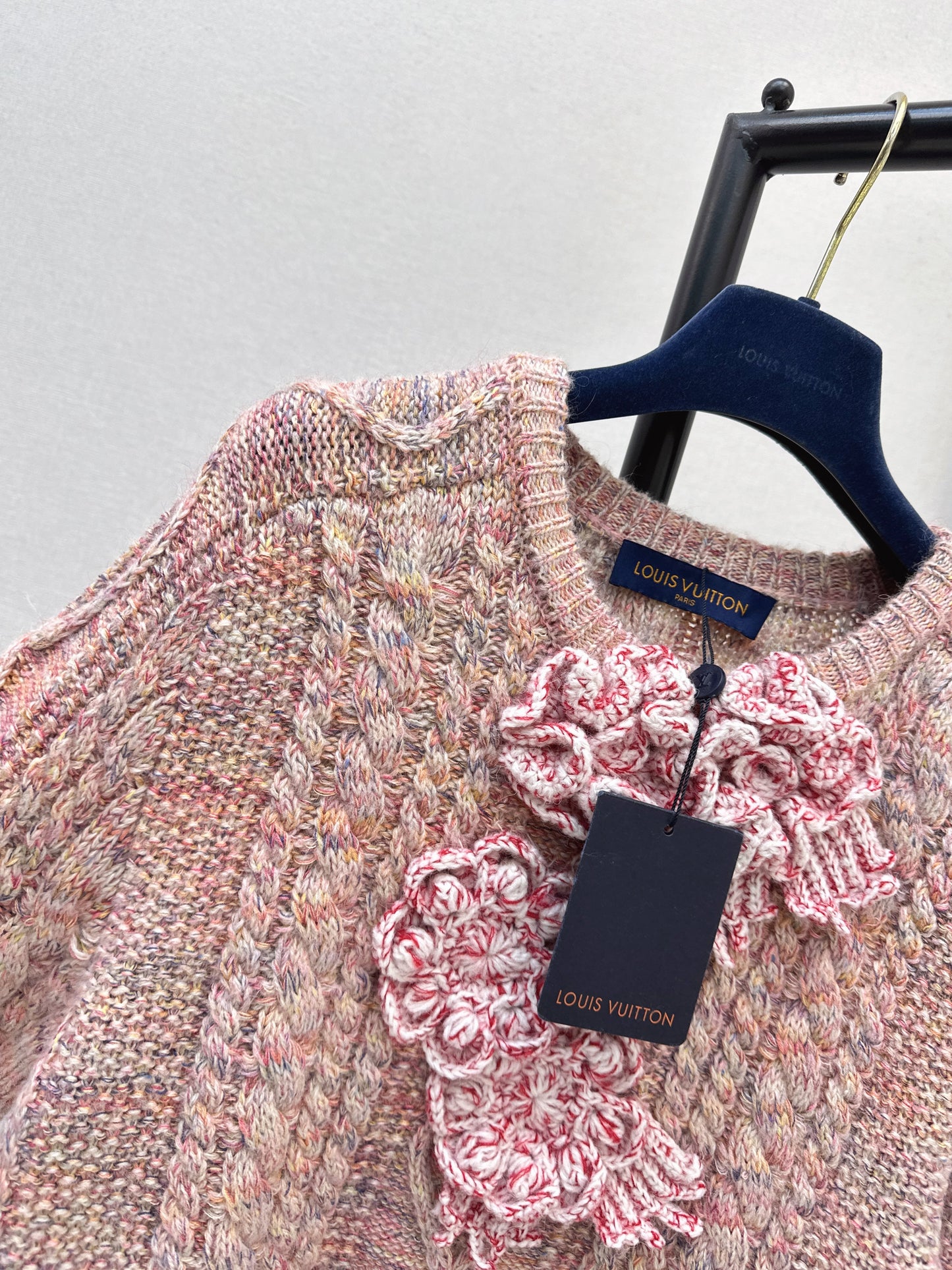 26SS NEW 3d floral sweater