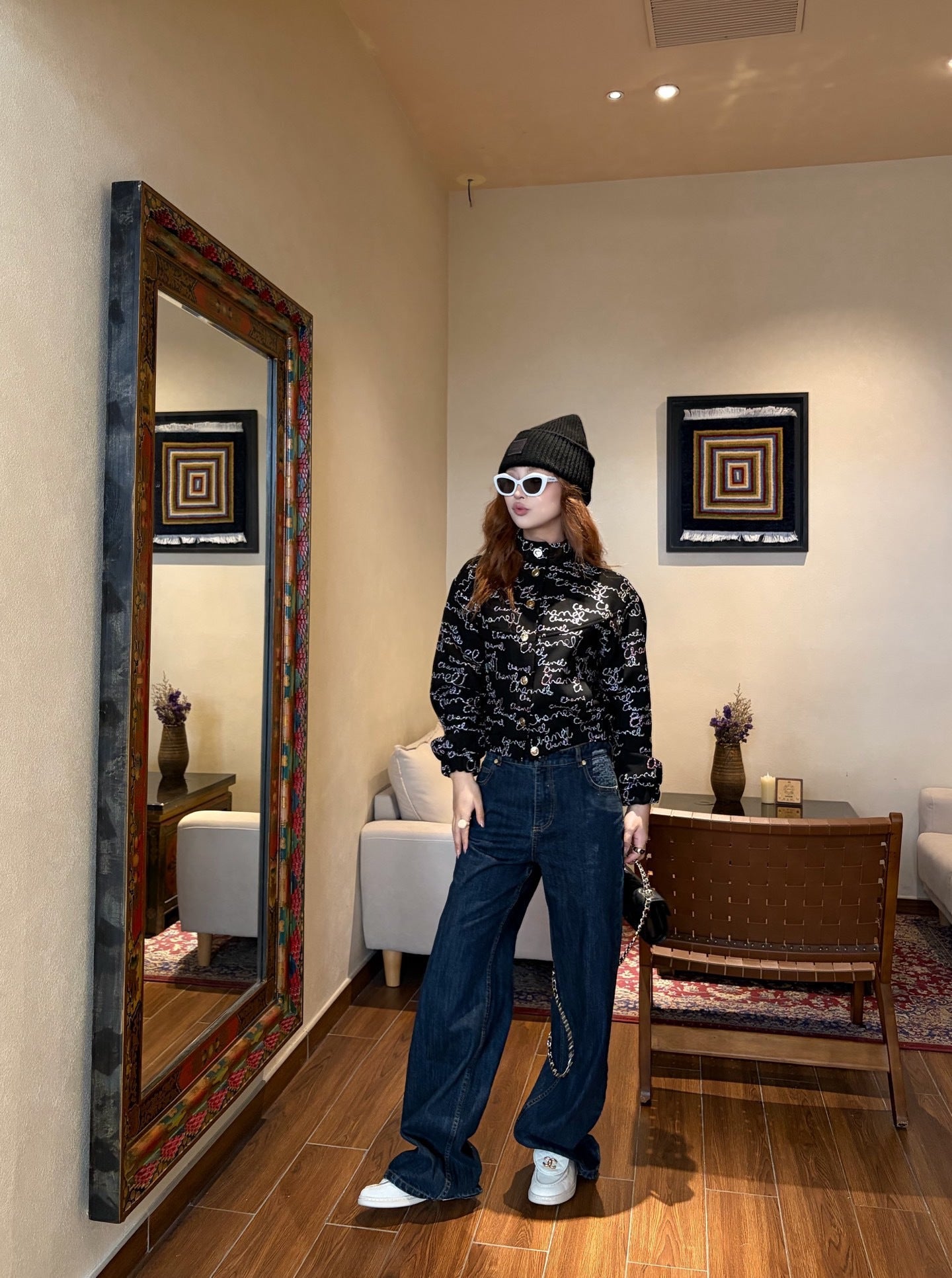 26SS NEW sequin embroidery jacket
