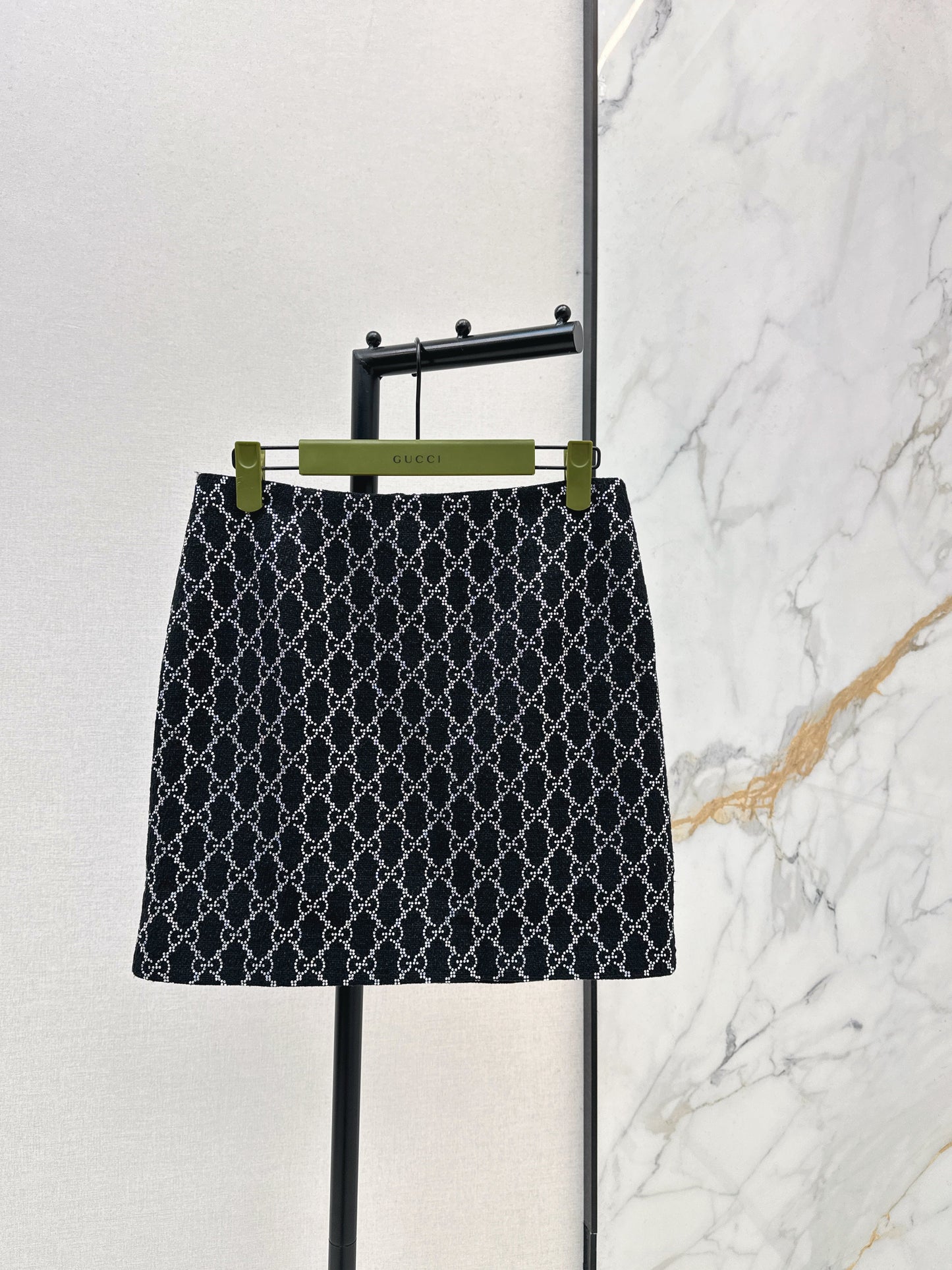 26SS NEW rhinestone skirt