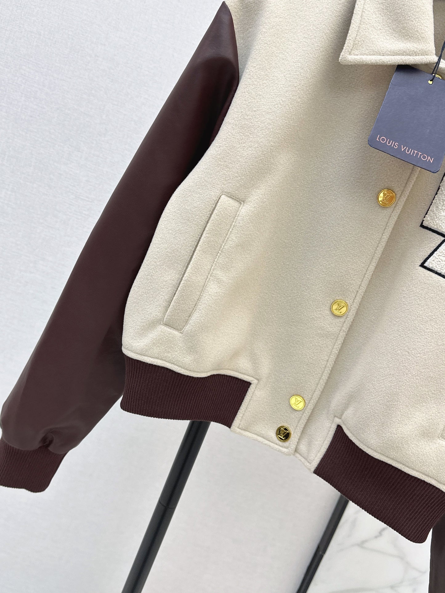 26SS NEW contract leather bomber jacket