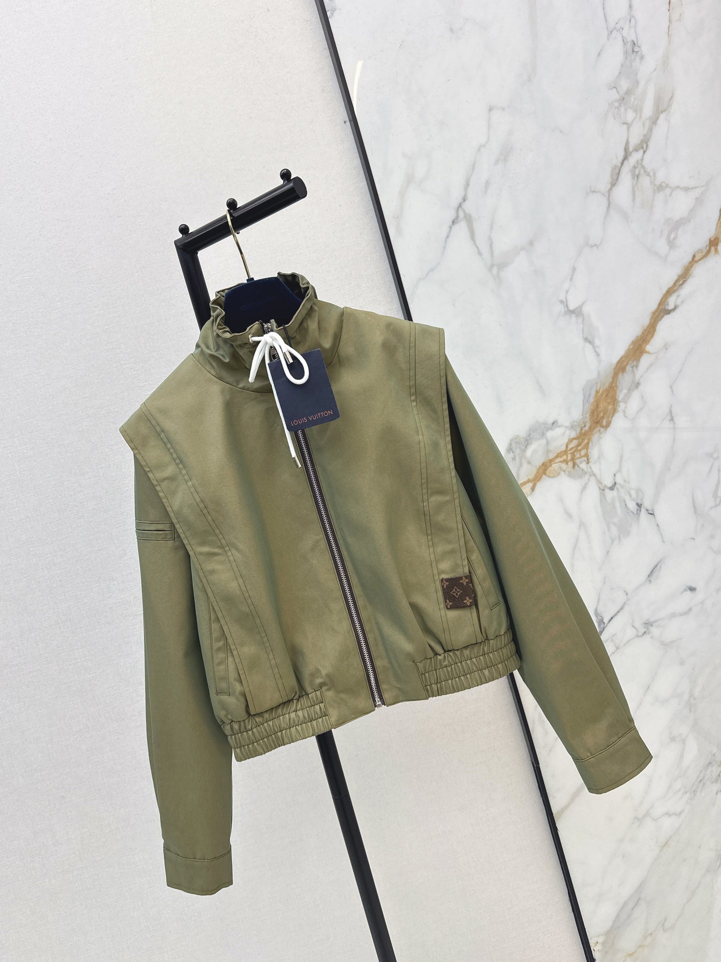 26SS NEW padded-shoulder lapel jacket