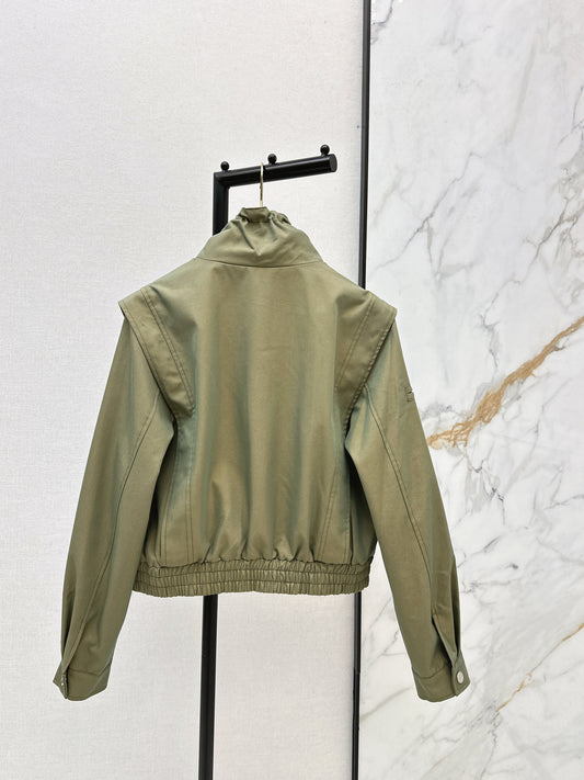26SS NEW padded-shoulder lapel jacket