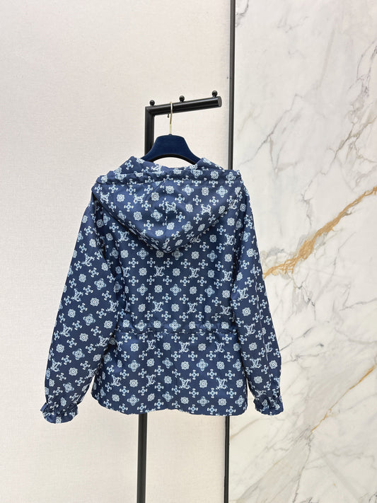 26SS NEW hooded drawstring jacket