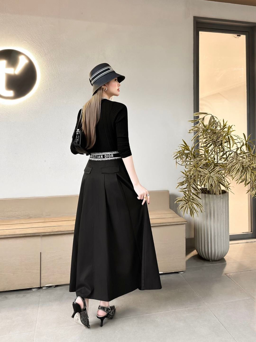 26SS NEW cargo a-line skirt