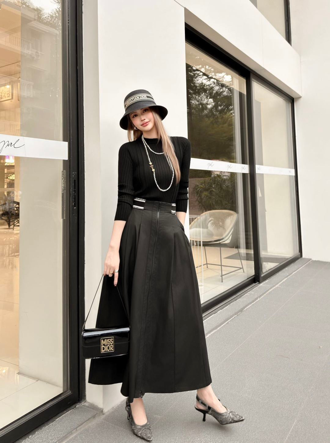 26SS NEW cargo a-line skirt