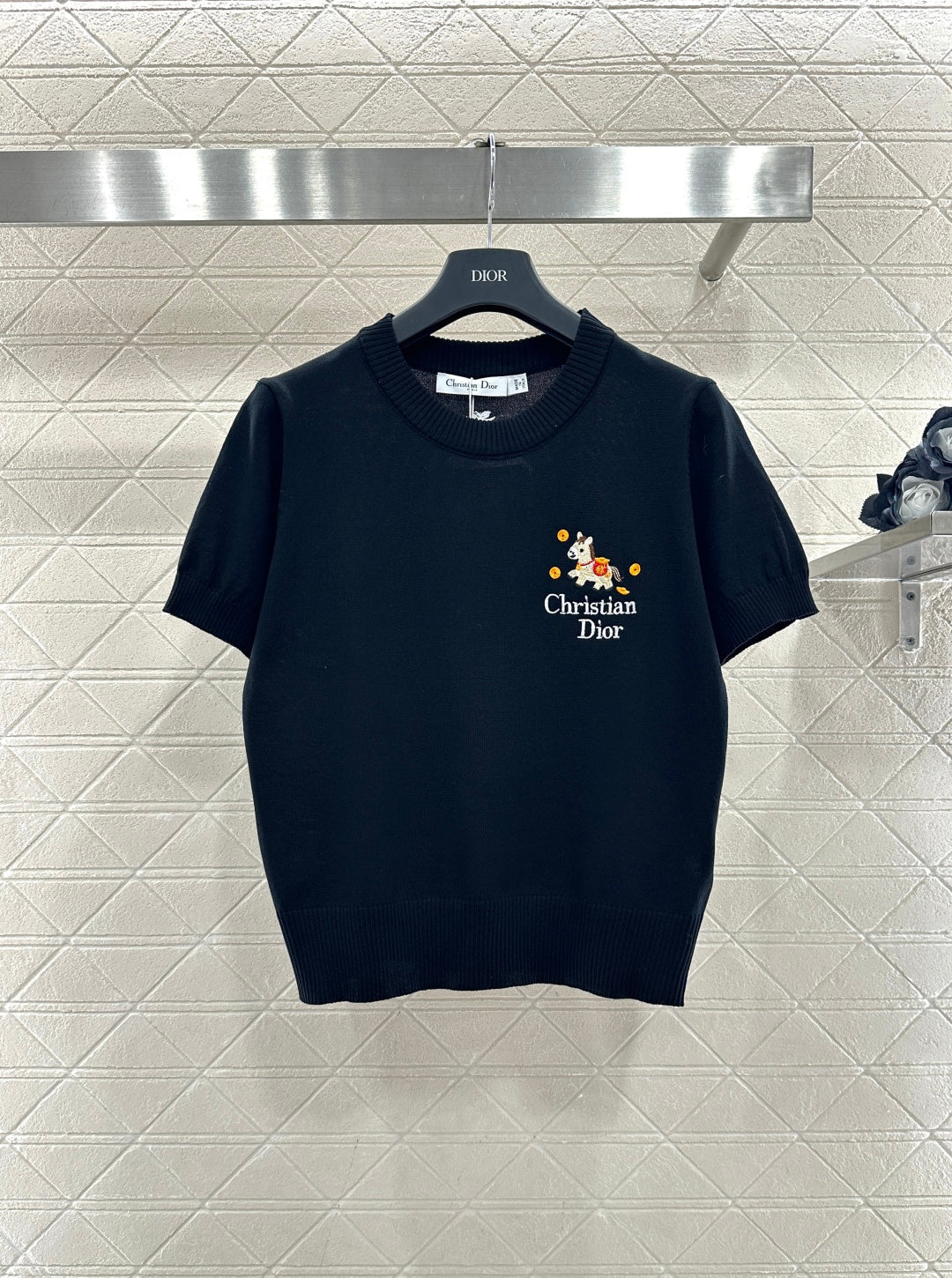26SS NEW Knitted short-sleeve