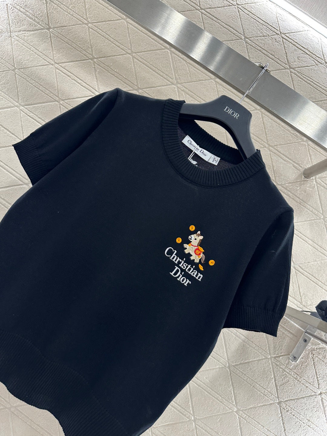 26SS NEW Knitted short-sleeve
