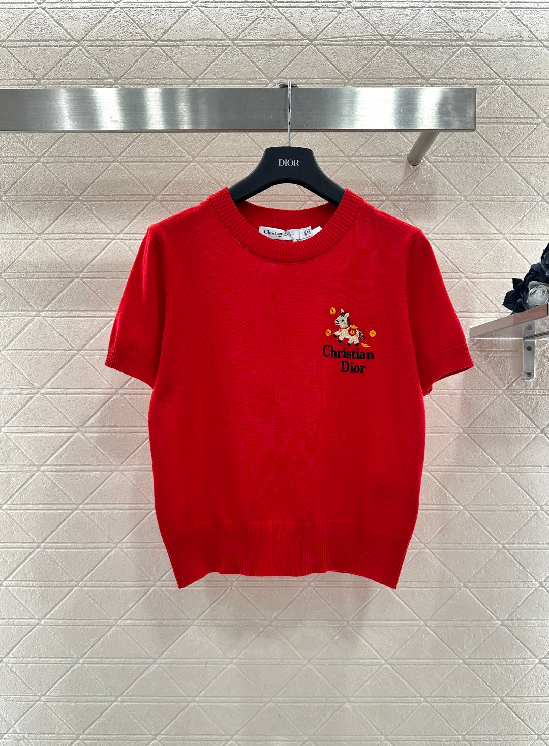 26SS NEW Knitted short-sleeve