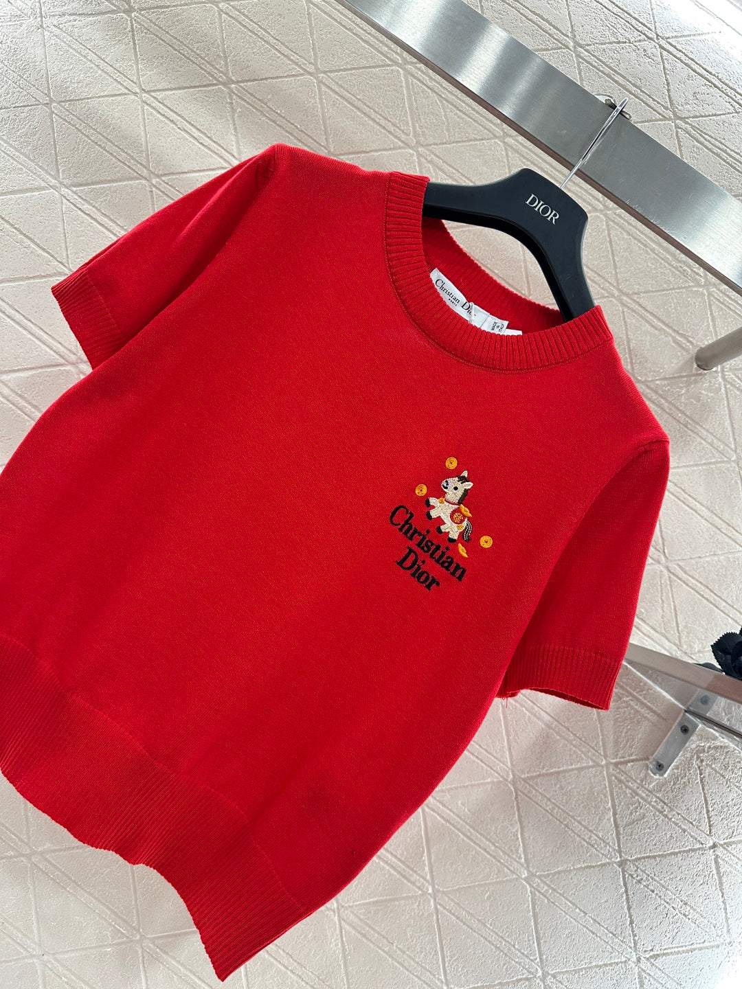 26SS NEW Knitted short-sleeve