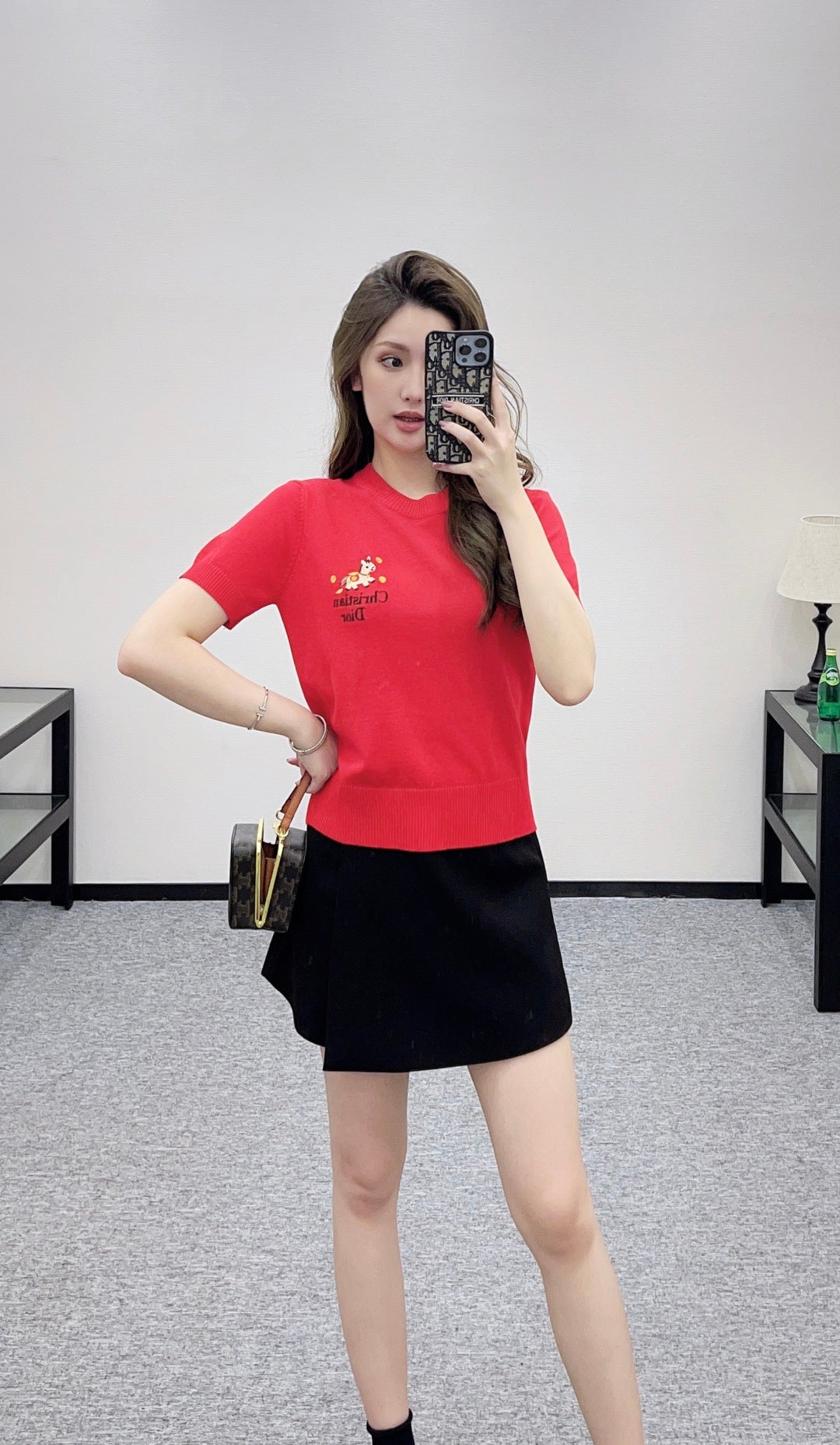 26SS NEW Knitted short-sleeve
