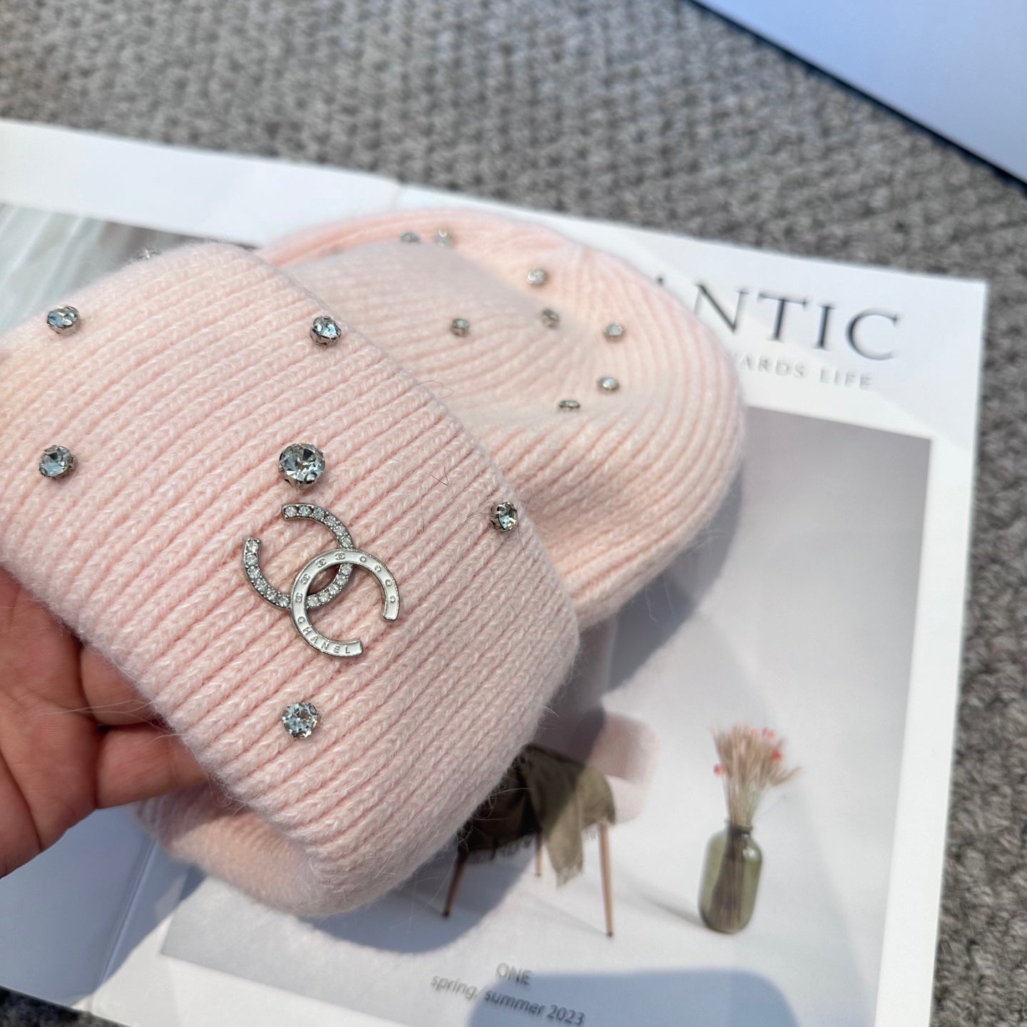 26SS NEUE Strickmütze
