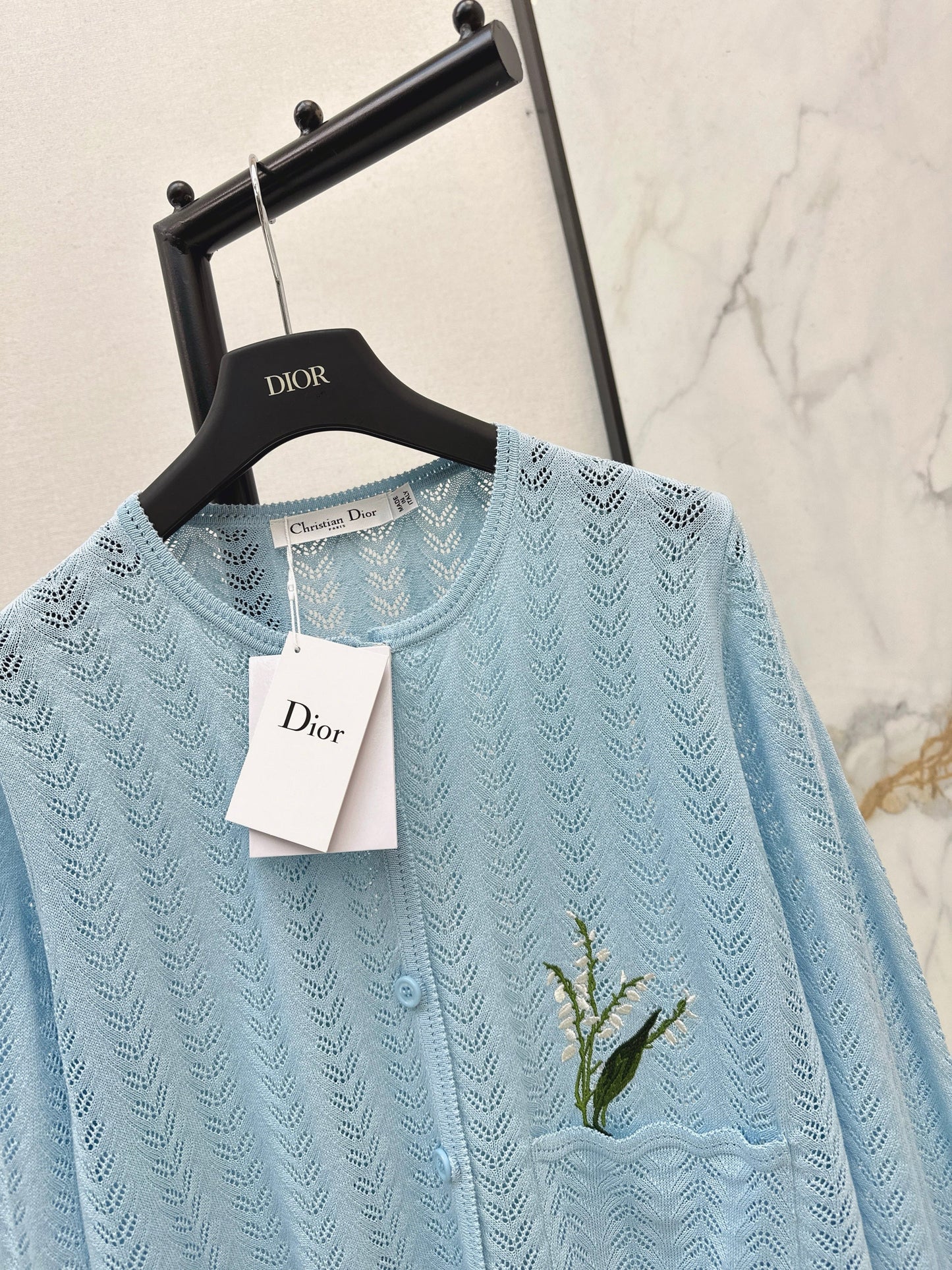 26SS NEW hollow knitted cardigan