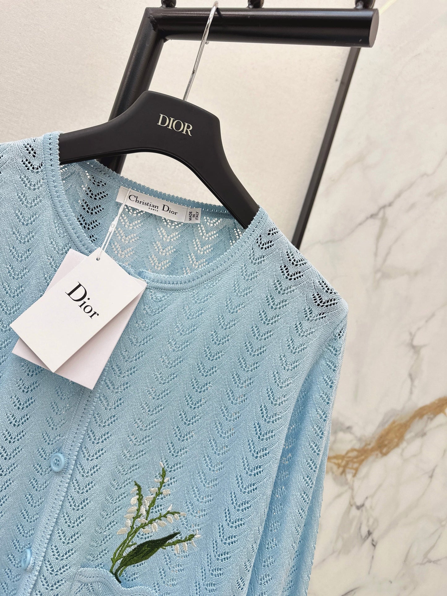 26SS NEW hollow knitted cardigan