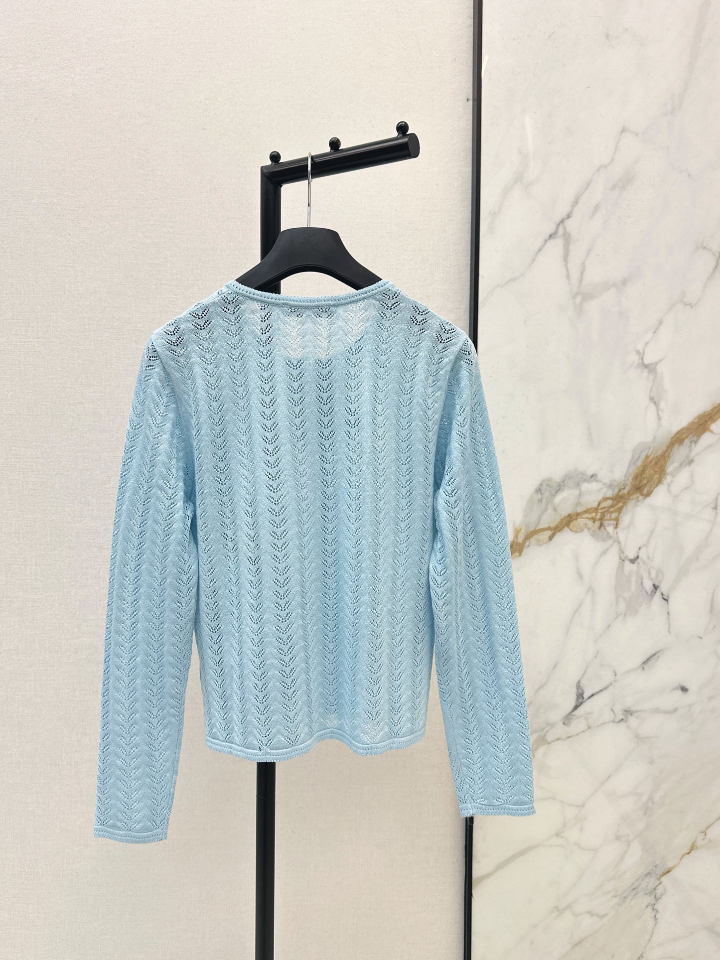 26SS NEW hollow knitted cardigan